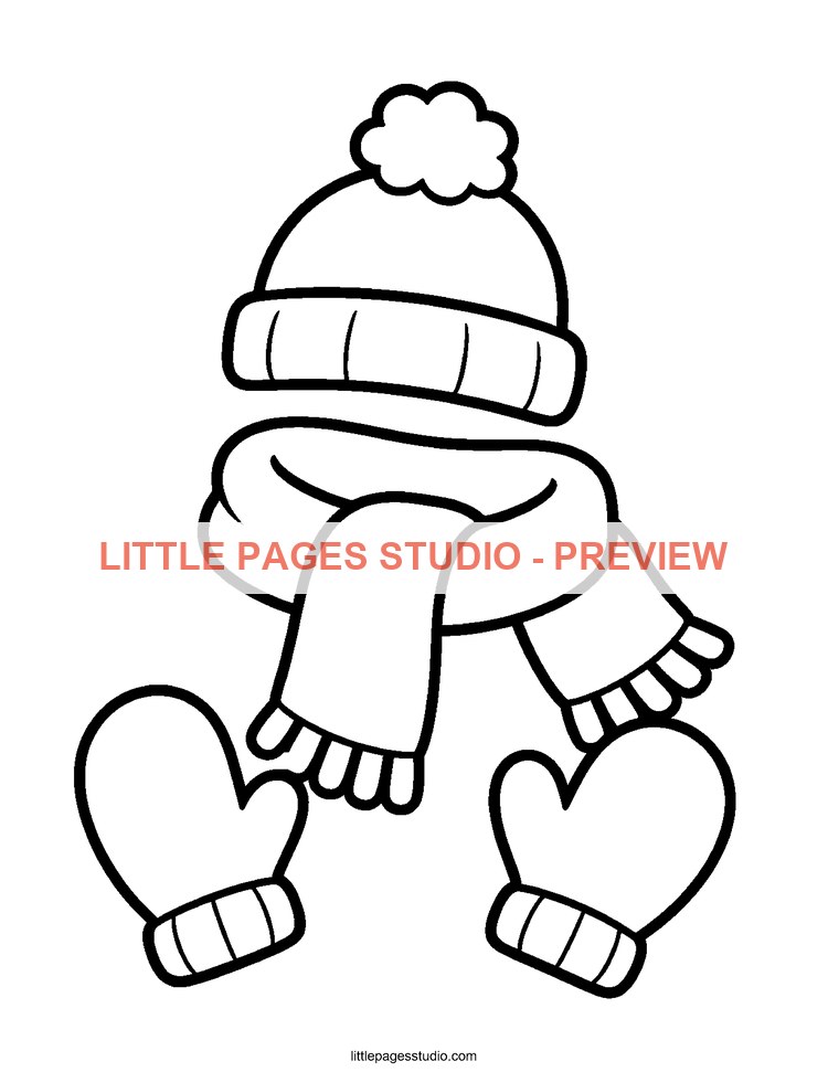 Watermarked preview of Cozy Little Moments coloring page 12