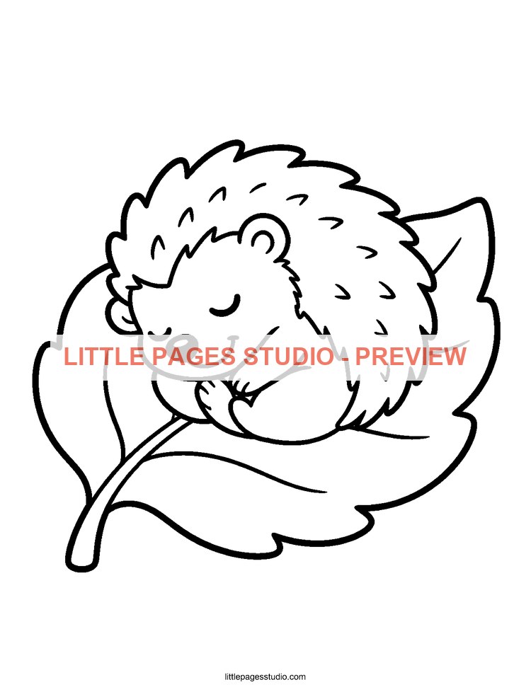 Watermarked preview of Cozy Little Moments coloring page 23